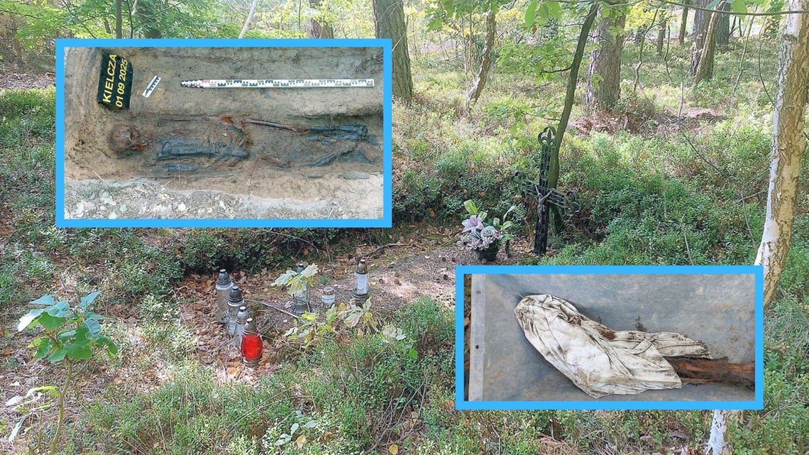 Archeolodzy odkryli w Kielczy mogiłę żołnierza. Potwierdzili lokalną historię