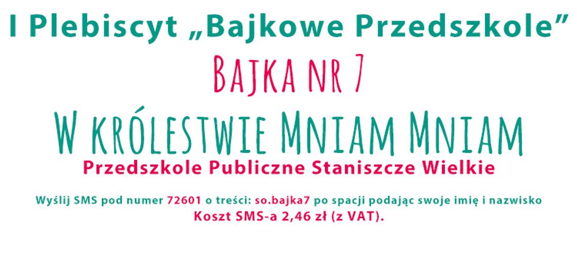 Bajka nr 7 - W królestwie Mniam Mniam Bajka nr 7 - W królestwie Mniam Mniam