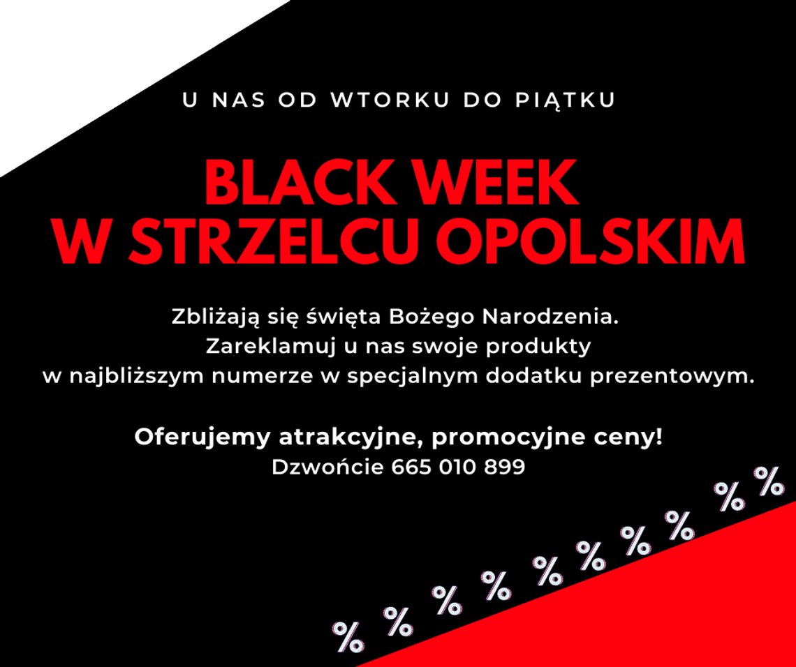 Black week również w Strzelcu Opolskim!
