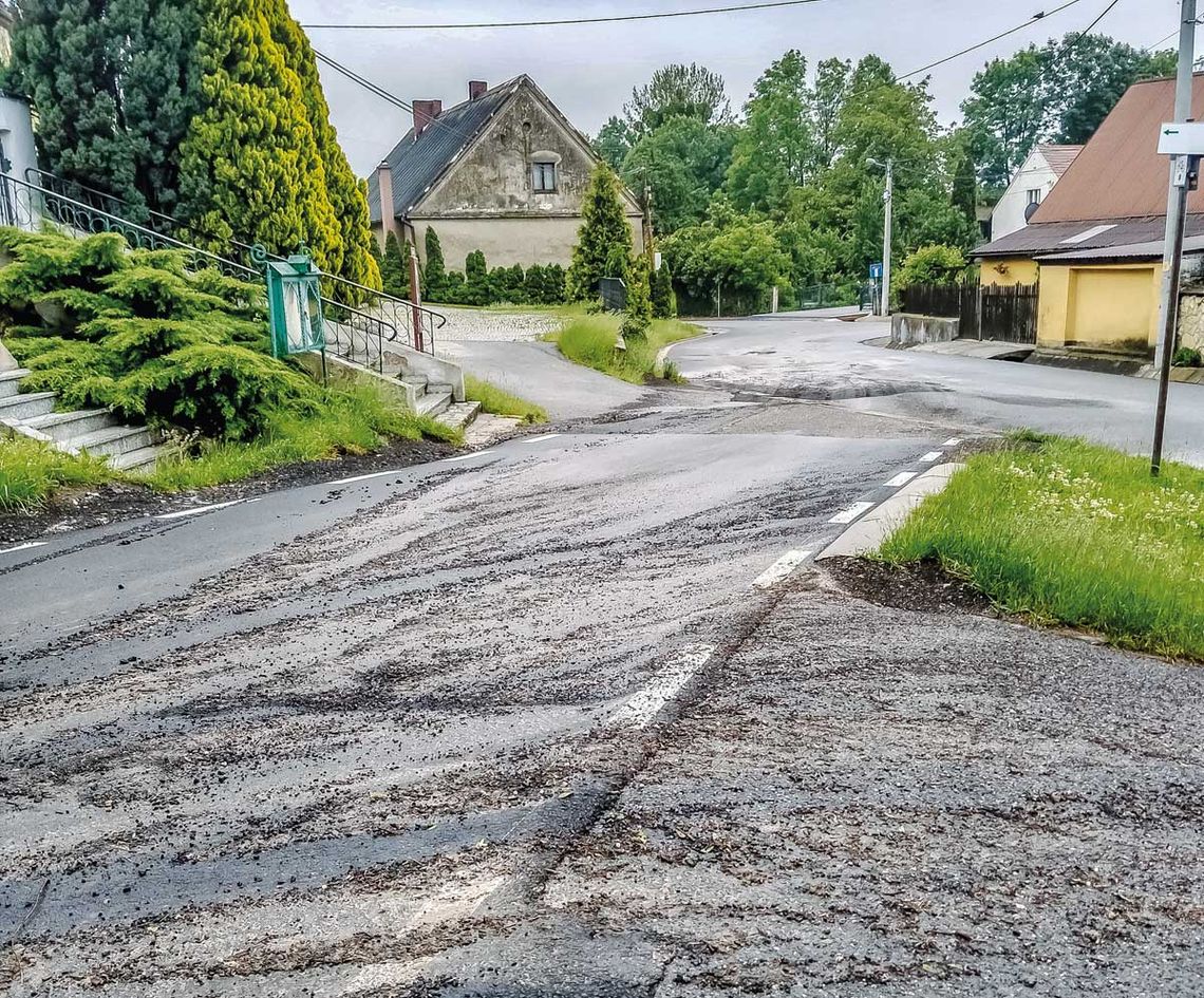 Brudna droga przed świętem