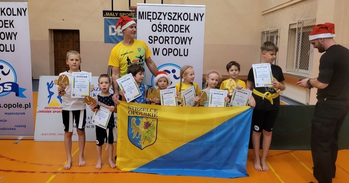 Sukcesy młodych strzelczan na turnieju sumo w Opolu