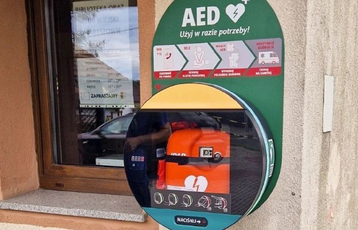 Ważne urządzenie pojawiło się w Jaryszowie. Może uratować życie