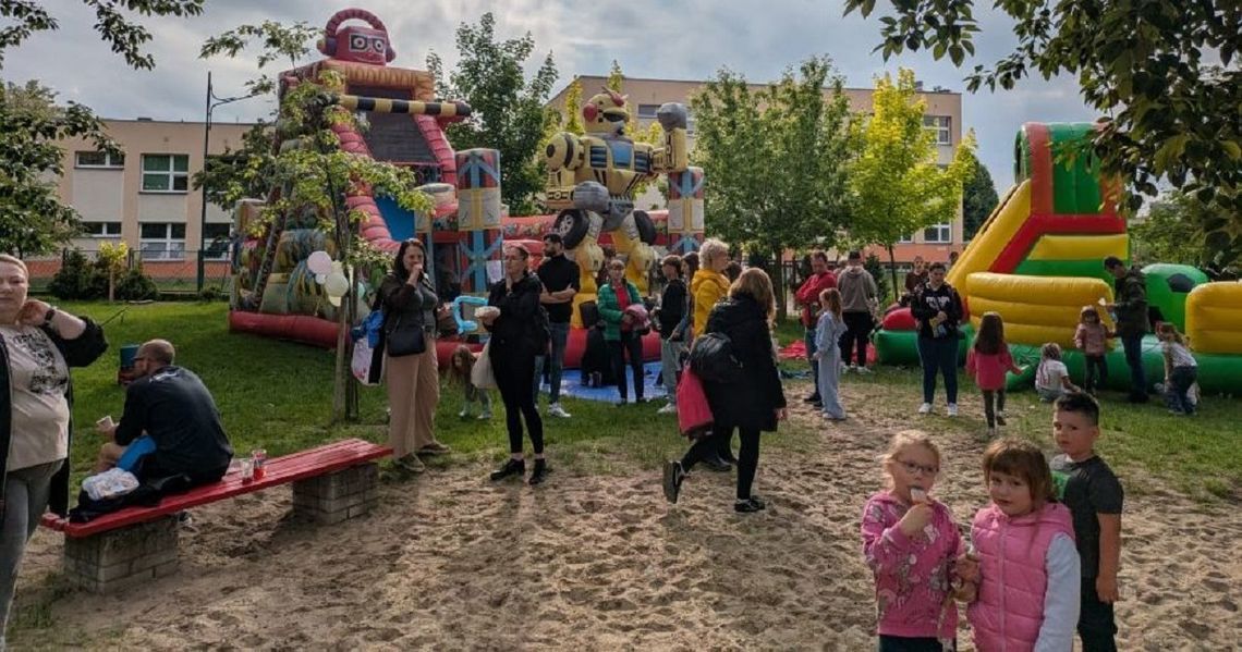 Piknik rodzinny w strzeleckim przedszkolu. Atrakcji nie brakowało