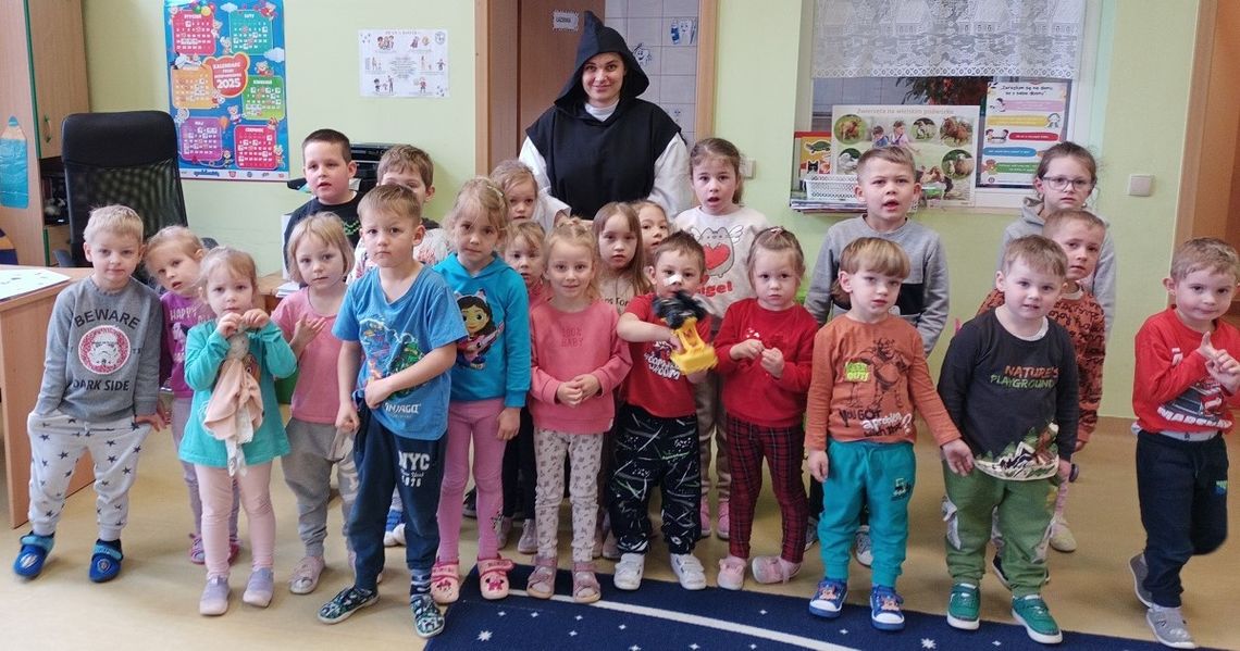 Cystersi w przedszkolach. To jedna z akcji na 800-lecie Jemielnicy