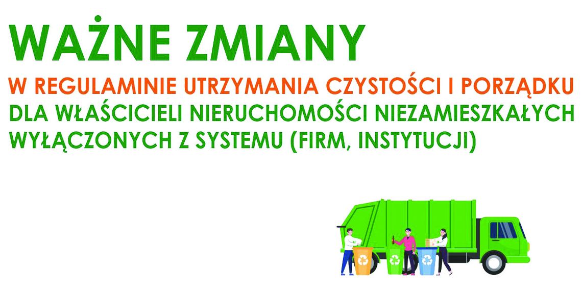 „CZYSTY REGION” WPROWADZA ZMIANY w SYSTEMIE GOSPODAROWANIA ODPADAMI DLA FIRM „CZYSTY REGION” WPROWADZA ZMIANY w SYSTEMIE GOSPODAROWANIA ODPADAMI DLA FIRM