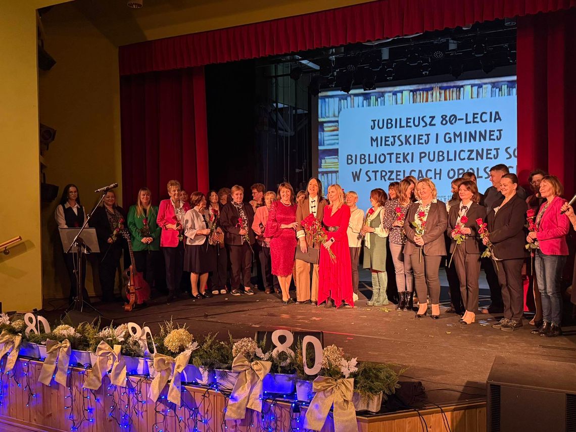 Biblioteka to ludzie. 80 lat historii placówki w Strzelcach Opolskich Biblioteka to ludzie. 80 lat historii placówki w Strzelcach Opolskich