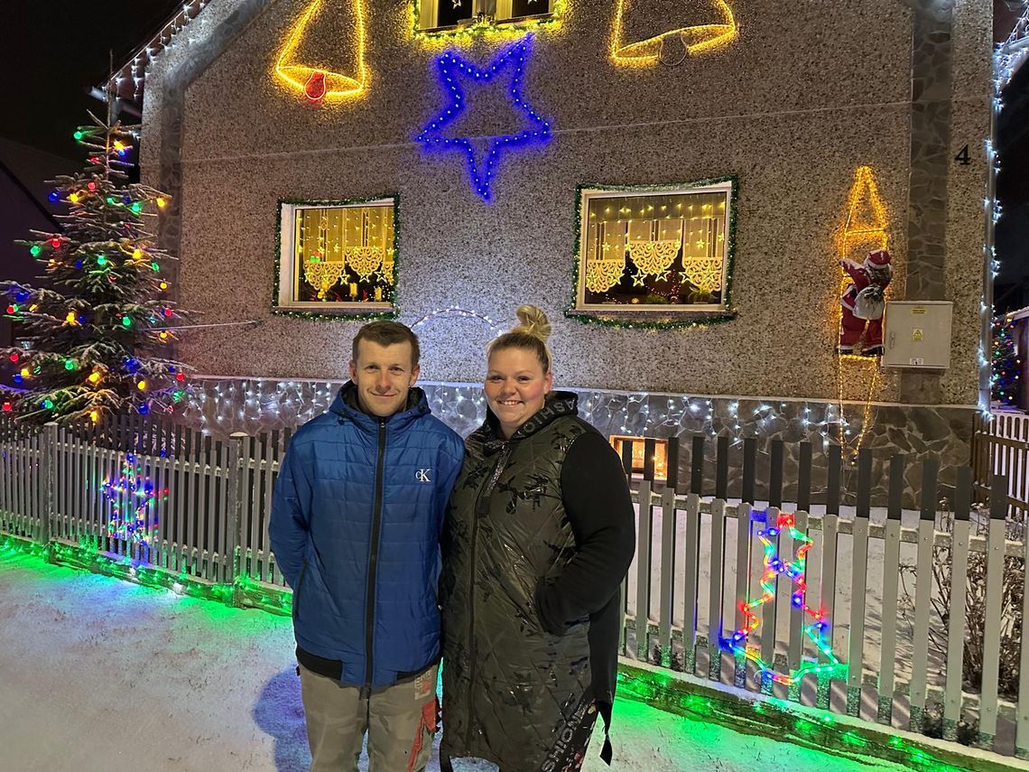 Świetlna atrakcja w Starym Ujeździe. Wciąż można ją podziwiać