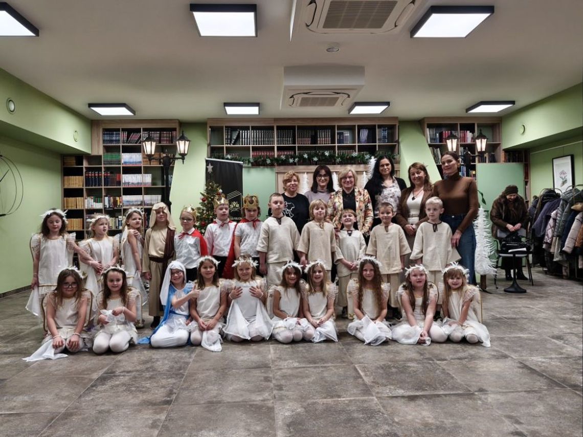 Jasełka przedszkolaków w strzeleckiej bibliotece. Zachwytom nie było końca
