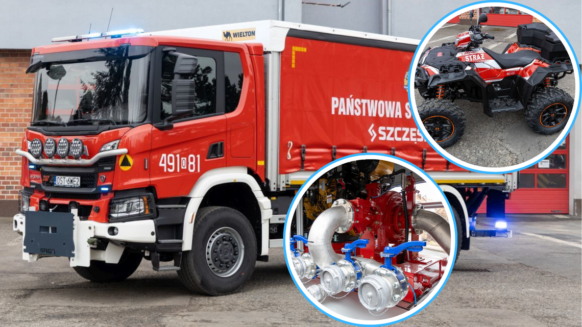 Nowy sprzęt w komendzie PSP w Strzelcach Opolskich. Jest wart miliony