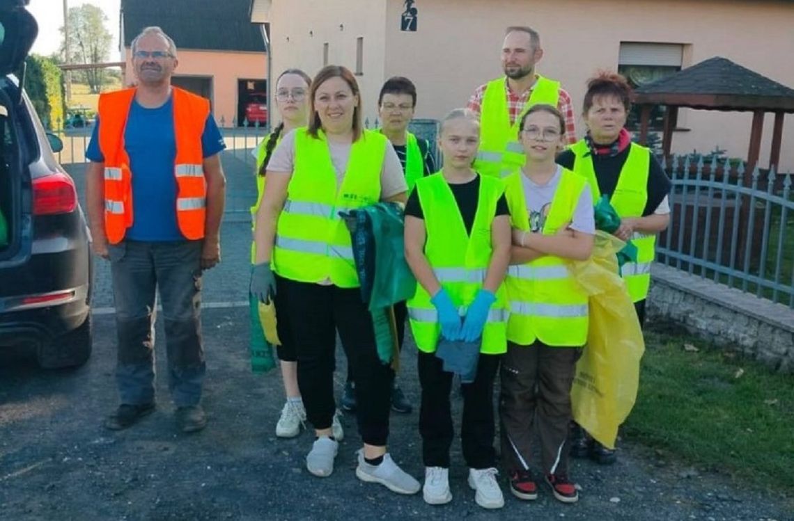 Mieszkańcy Spóroka zakasali rękawy i wysprzątali swoją wioskę