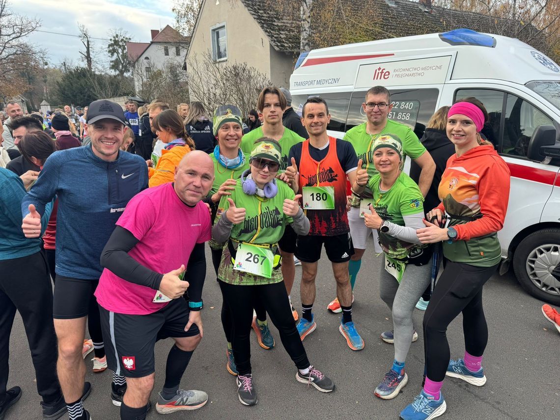 Chłód im niestraszny. Biegacze z Izbicka są ciągle aktywni