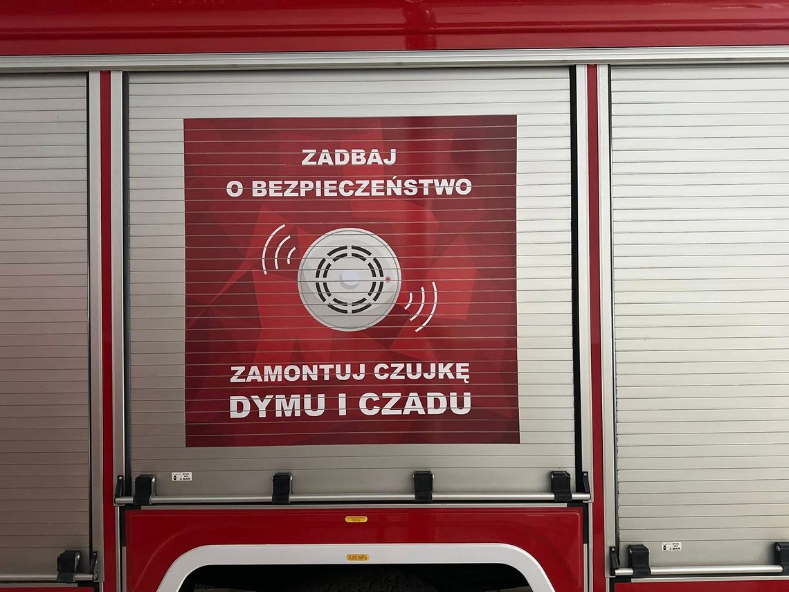 Interwencja strażaków w Strzelcach Opolskich. Od nieszczęścia uratowała czujka