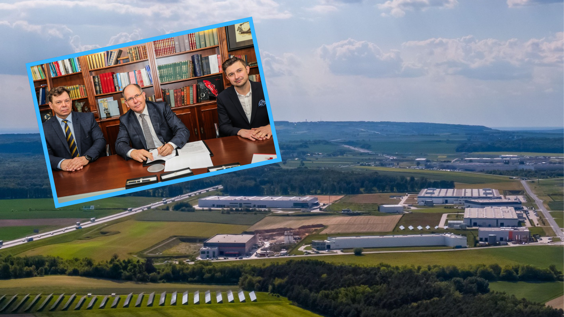 Nowy inwestor w strefie gospodarczej pod Ujazdem. To polski gracz
