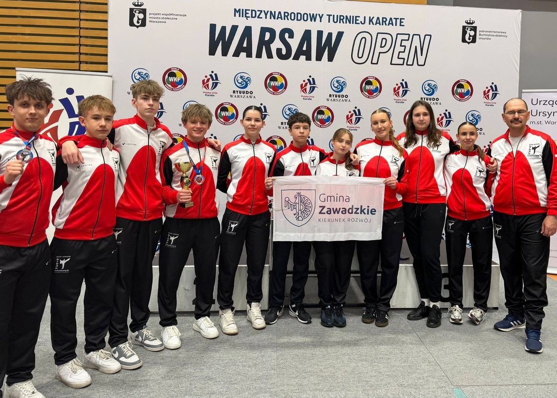 Sukces karateków z Zawadzkiego na Warsaw Open Sukces karateków z Zawadzkiego na Warsaw Open