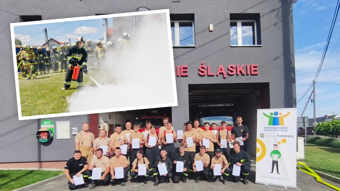 Strażacy gotowi na nowe wyzwania. Ważne szkolenie w Zalesiu Śląskim