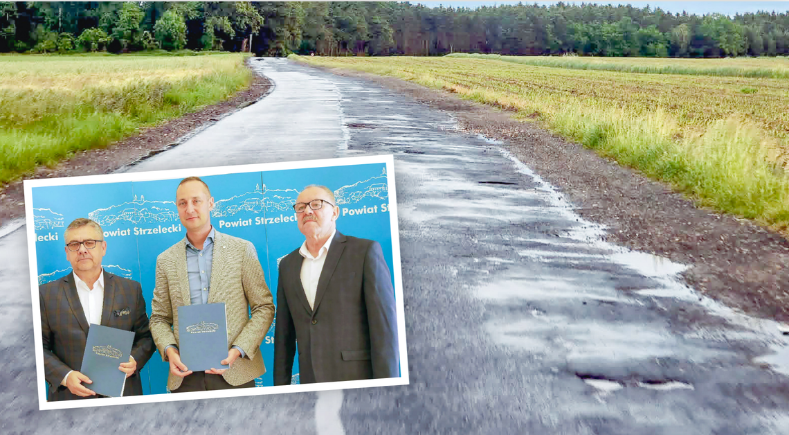 Ponad 40 km wyremontowanych dróg w cztery lata. Nowy plan powiatu strzeleckiego