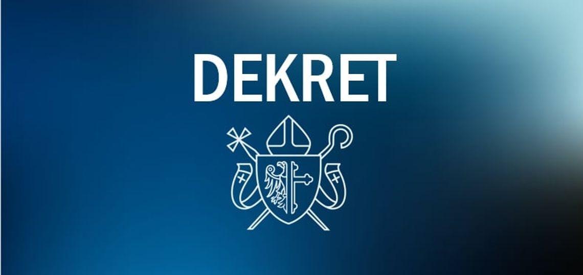 Dekret o odwiedzinach duszpasterskich w czasie pandemii Dekret o odwiedzinach duszpasterskich w czasie pandemii