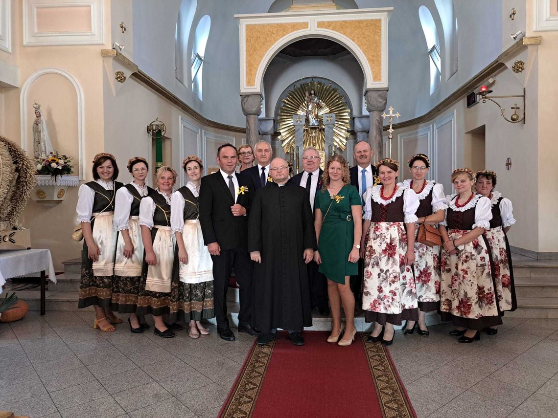 Dożynki parafialne w Boryczy. Mieszkańcy wspólnie świętowali zakończenie żniw