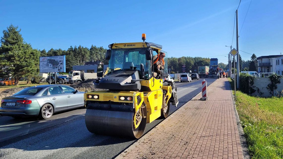 Remont drogi wojewódzkiej nr 426 w Jemielnicy. Kiedy koniec prac?