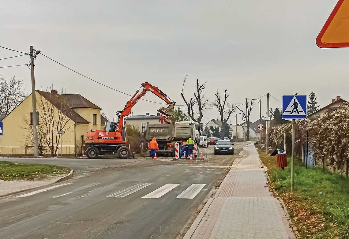 Droga rozkopana do wiosny?