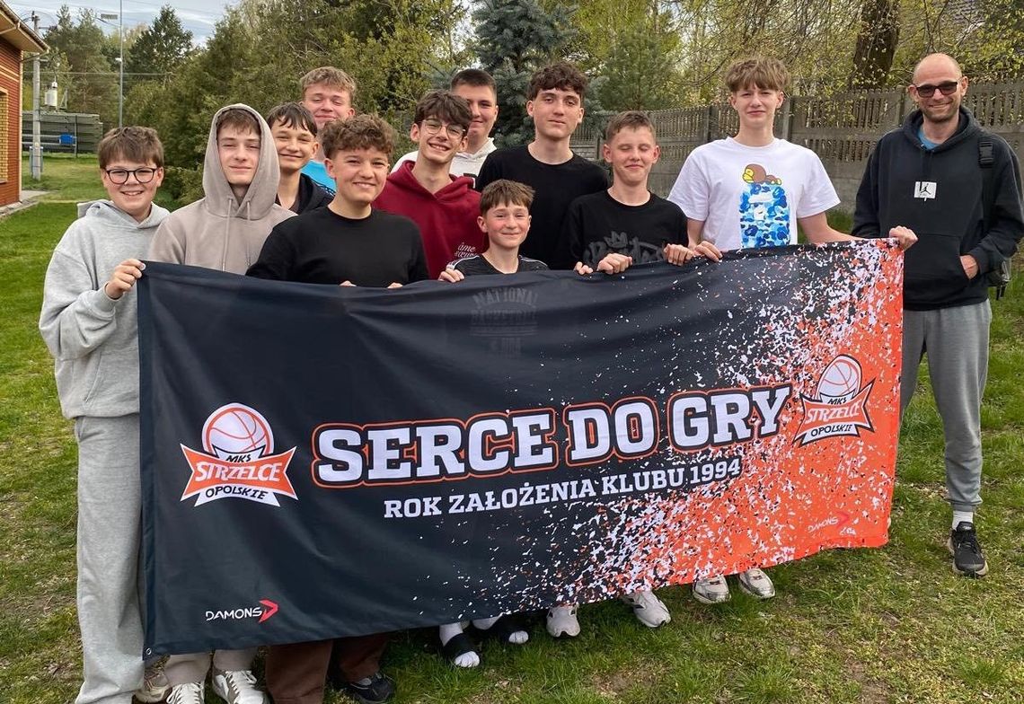 Koszykarze ze Strzelec Opolskich pokazali serce do gry