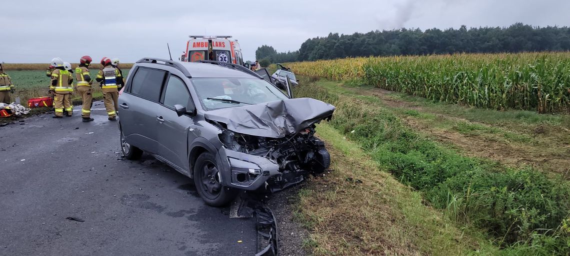 Dwa groźne wypadki w Strzelcach Opolskich. Są poszkodowani