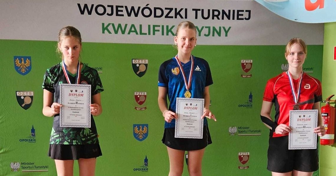 Świetne występy tenisistów stołowych z Zawadzkiego. A to dopiero początek roku