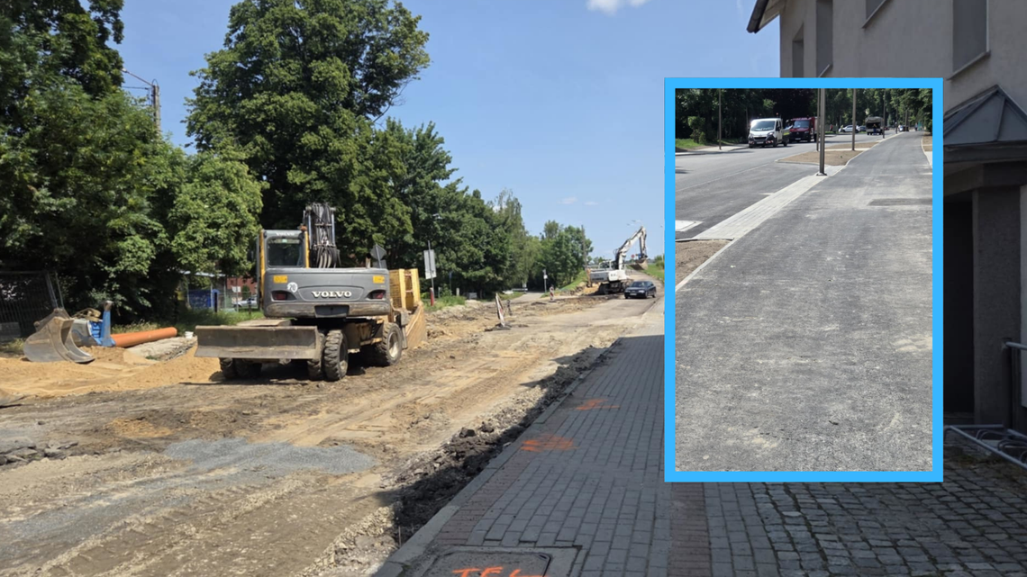 Remont na ul. Marka Prawego w Strzelcach Opolskich. Ścieżka budzi pytania