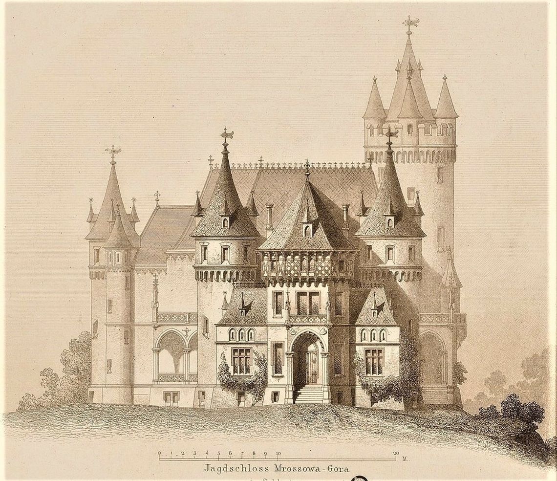 Historia zamku myśliwskiego w gminie Kolonowskie, którego nigdy nie zbudowano
