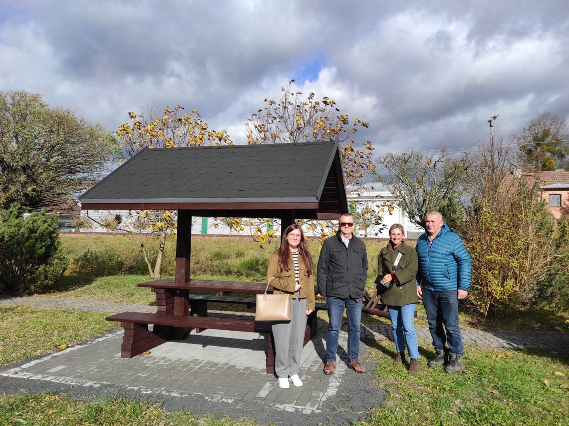 Nowa przestrzeń w Staniszczach Małych. To idealne miejsce, by odpocząć