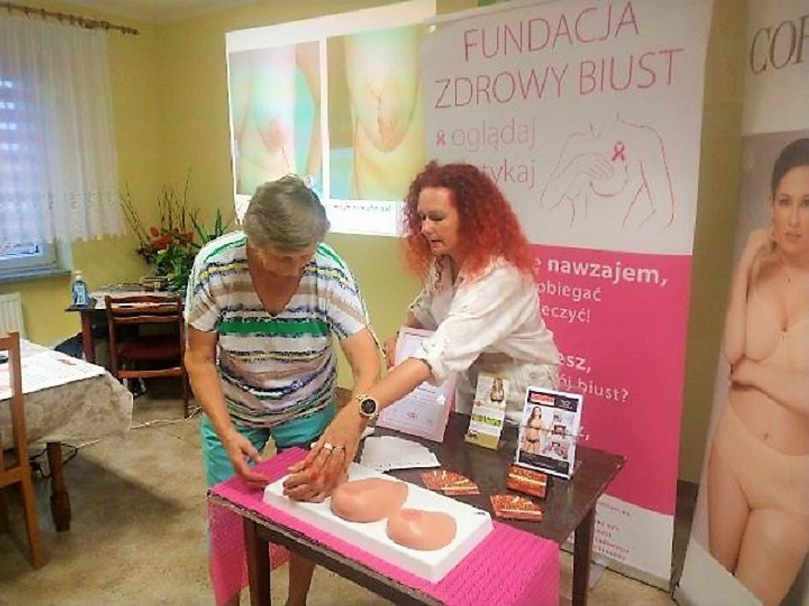 Jak ustrzec się przed rakiem piersi? Wiedzą już o tym mieszkanki Spóroka