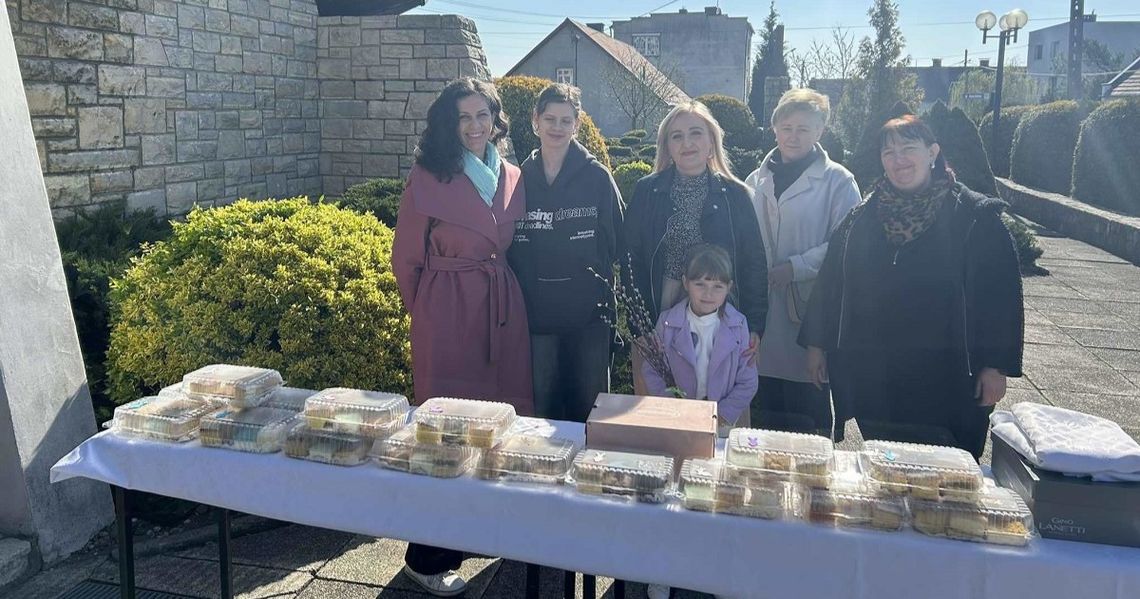 Jarmark wielkanocny w Dziewkowicach. Sprzedawano pyszne wypieki