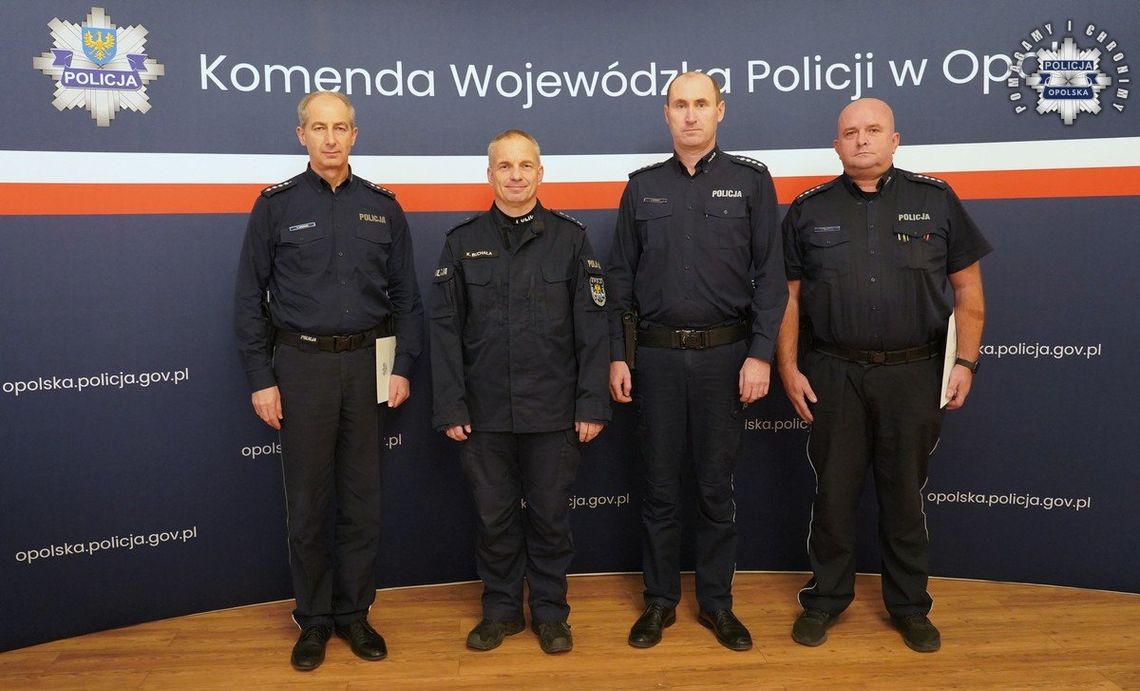 Policjant ze Strzelec Opolskich najlepszym dyżurnym na Opolszczyźnie