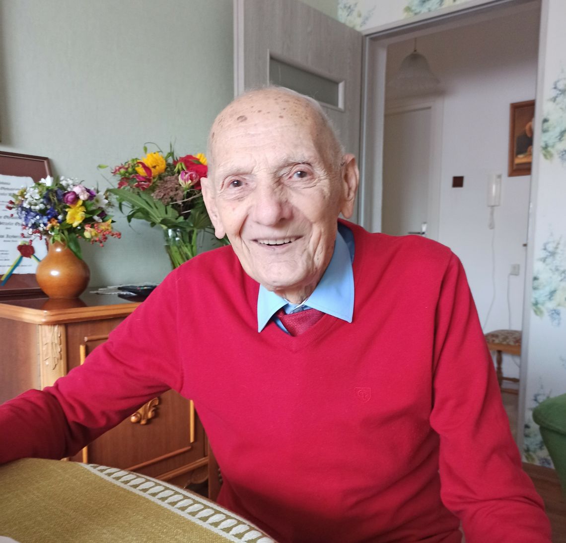 Józef Izydorczyk, cukiernik ze Strzelec Opolskich, obchodzi 95. urodziny