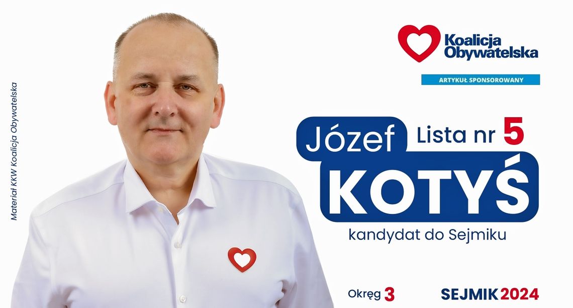 Józef Kotyś - dobre sąsiedztwo, kultura i gospodarka