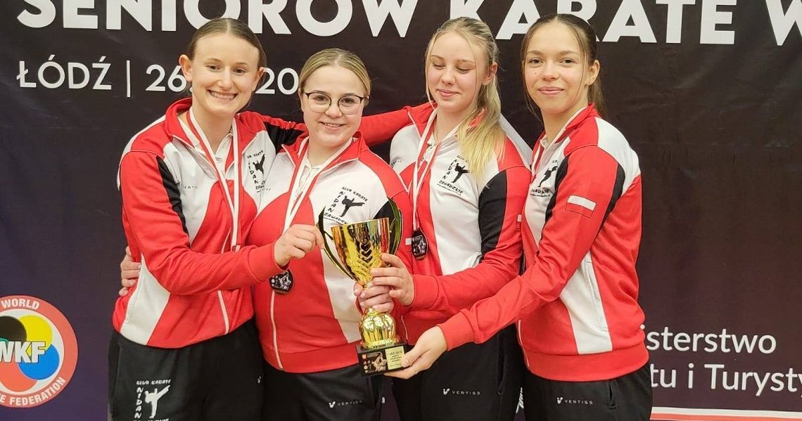 Karatecy z Zawadzkiego z medalami Mistrzostw Polski Karatecy z Zawadzkiego z medalami Mistrzostw Polski