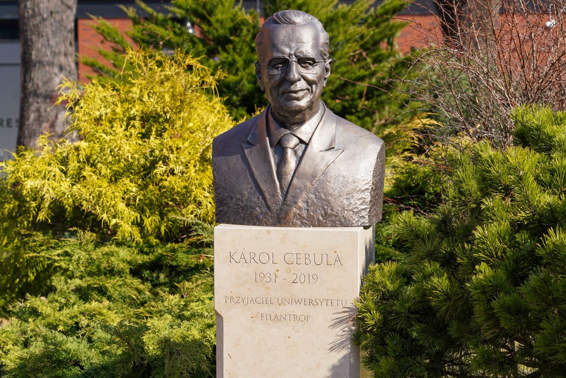 Karol Cebula ma swój pomnik w Opolu