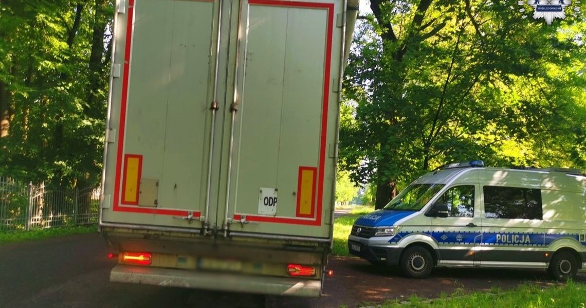 Pijany za kierownicą ciężarówki. 67-latek pożegnał się z prawem jazdy