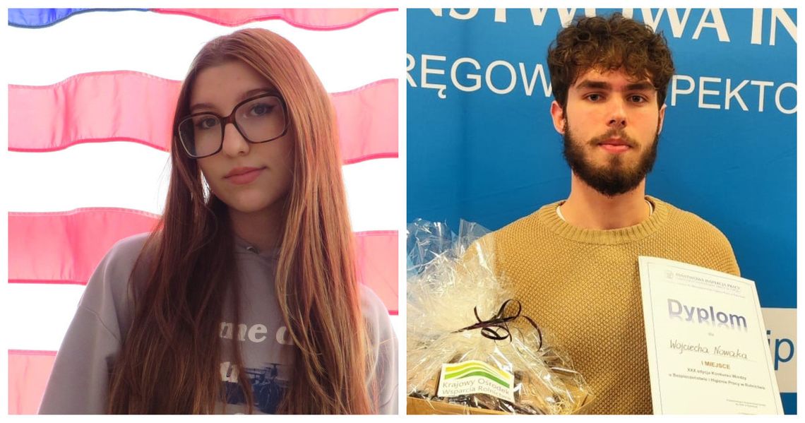 Sukcesy uczniów z Zespołu Szkół Ponadpodstawowych w Zawadzkiem