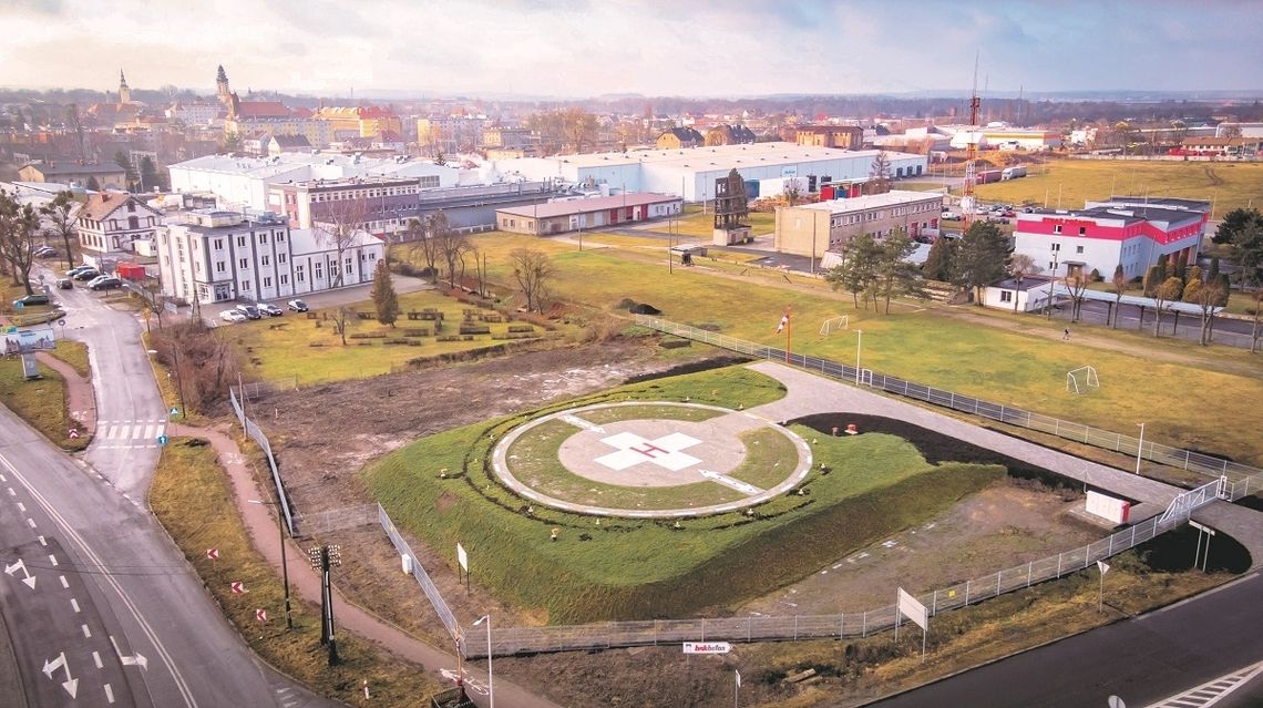 Lądowisko dla LPR jest już gotowe. Pierwsze śmigłowce zaparkują tu w marcu Lądowisko dla LPR jest już gotowe. Pierwsze śmigłowce zaparkują tu w marcu