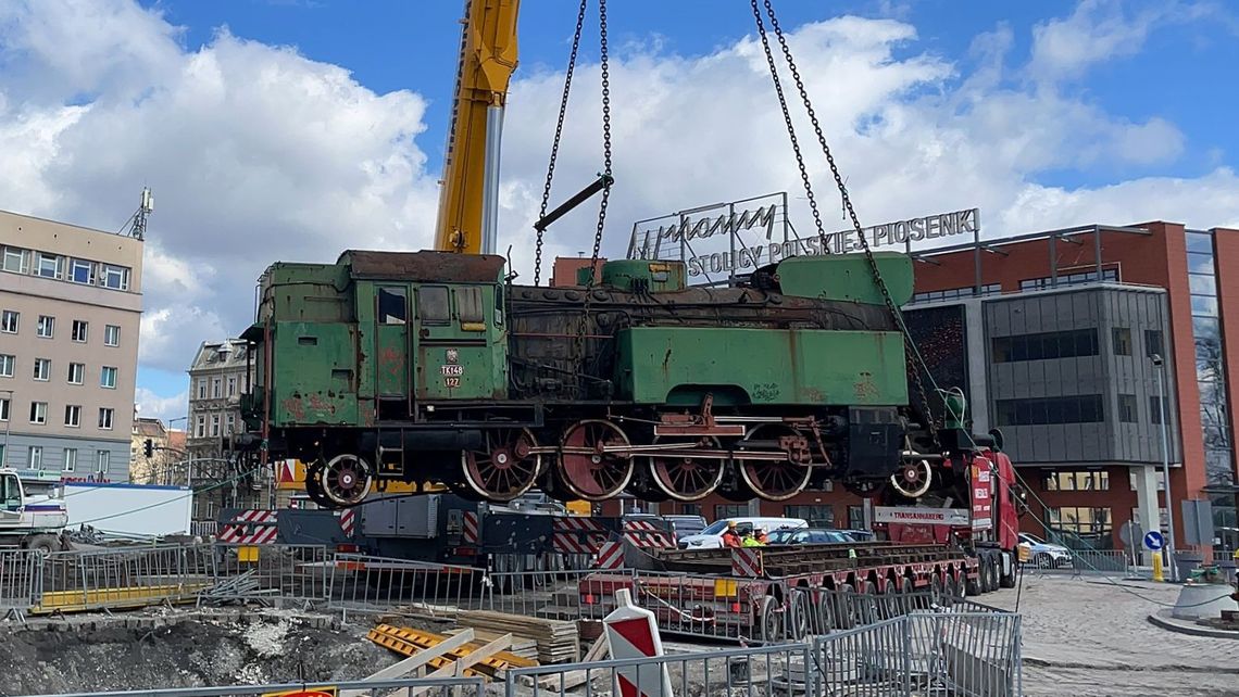 Transannaberg lokomotywa w Opolu