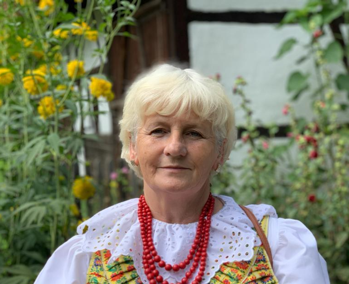 Małgorzata Mateja ze Staniszcz Małych kultywuje tradycje opolskiej kroszonki