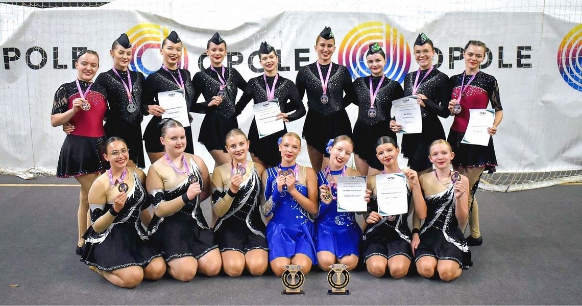 Mażoretki z Leśnicy wytańczyły wielkie sukcesy na Mistrzostwach Europy!