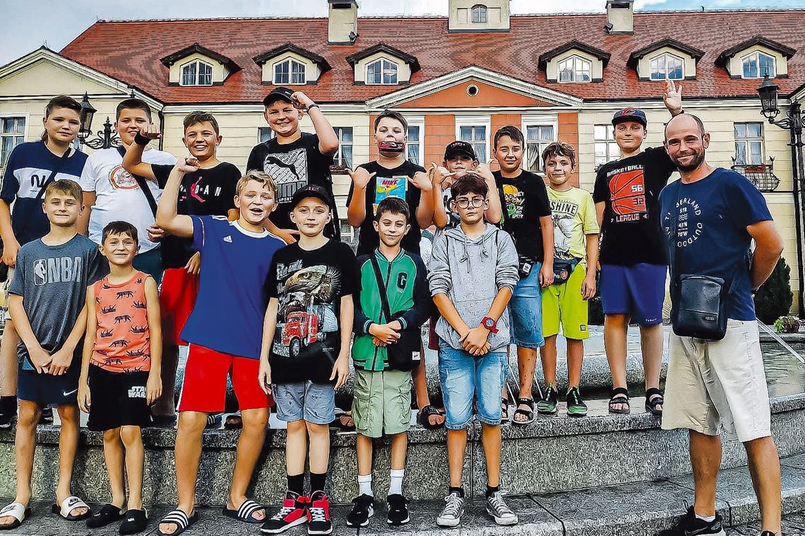 Młodzi koszykarze ze Strzelec Opolskich wakacje poświęcili na szlifowanie formy