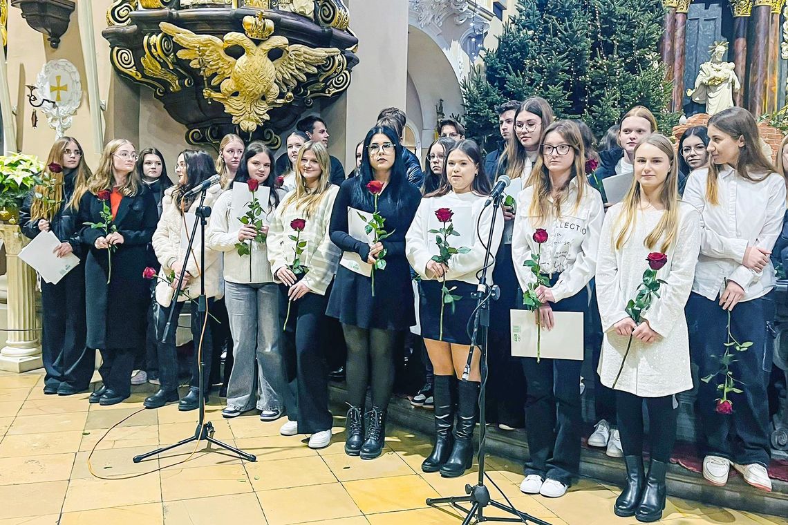 Młodzież z CKZiU kolędowała u św. Wawrzyńca. "Wyjątkowy koncert"