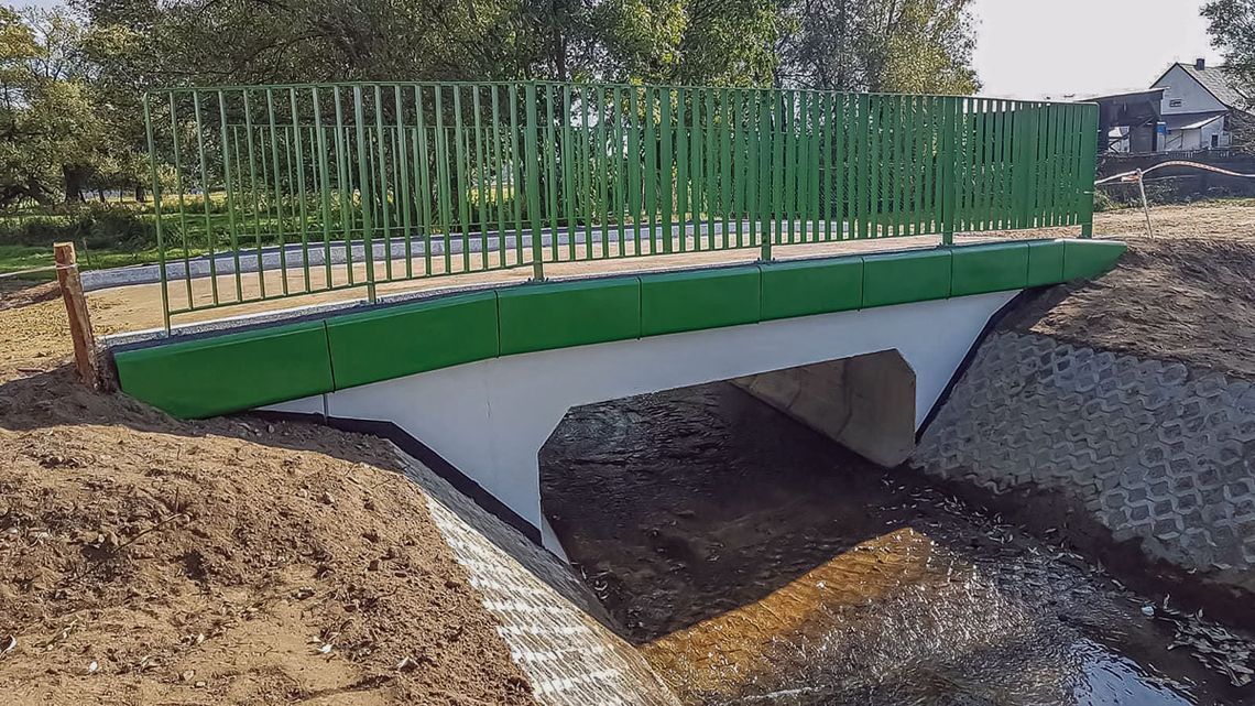 Mostek na Bokowem zmienił się w murowany!