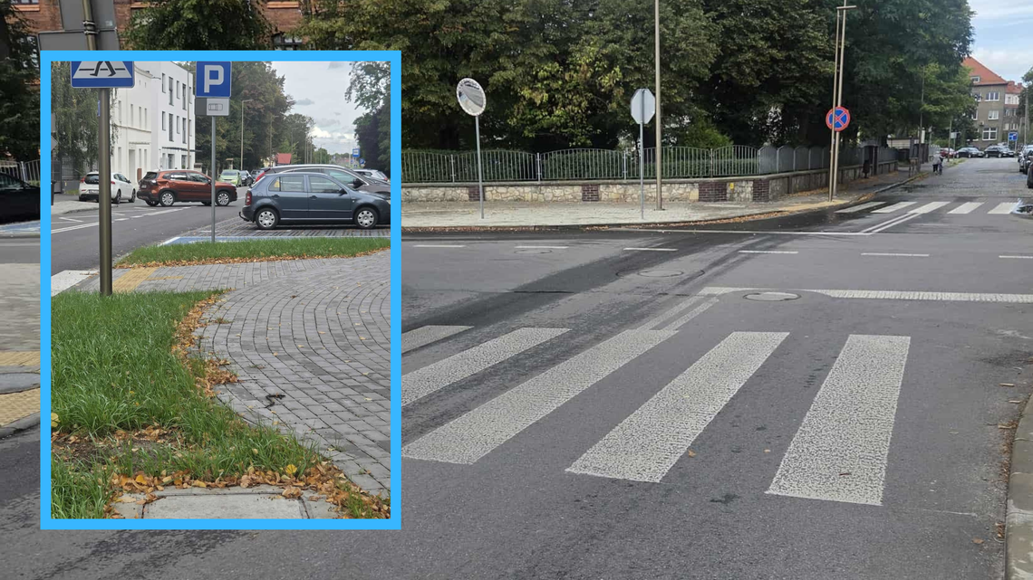 W tym miejscu jest potrzebne lustro. "Nic nie widać"