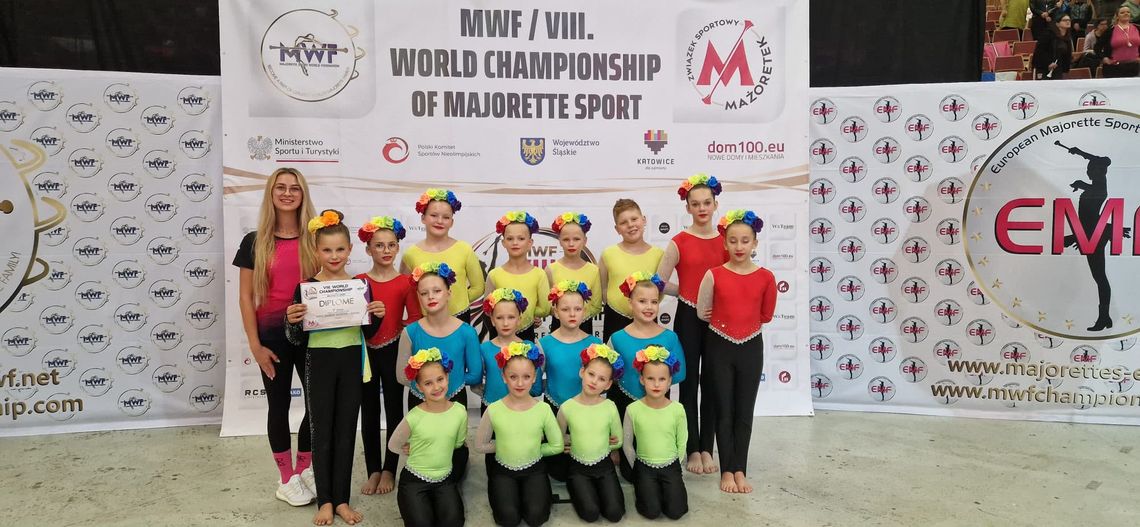 Niro Dance School z Izbicka piąte na Mistrzostwach Świata Mażoretek MWF 2026