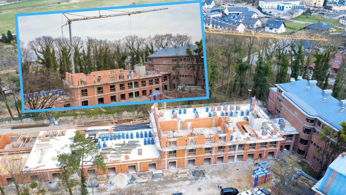 Nowa inwestycja przy strzeleckim szpitalu rośnie. ZOL coraz bliżej ukończenia Nowa inwestycja przy strzeleckim szpitalu rośnie. ZOL coraz bliżej ukończenia