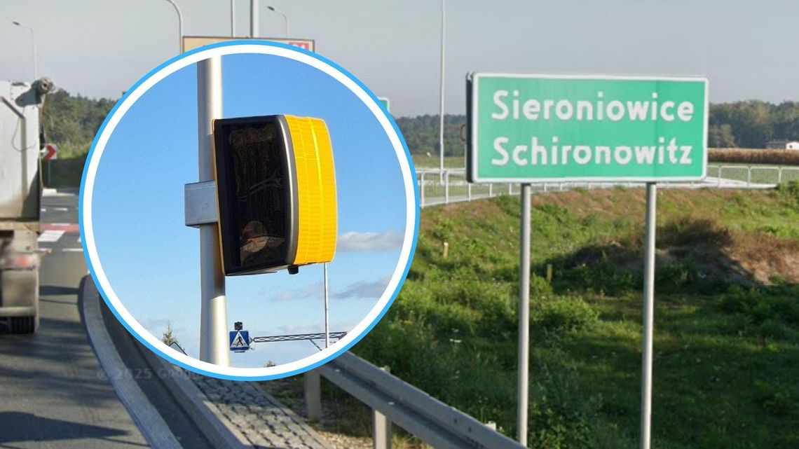 Nowy fotoradar w Sieroniowicach już działa. Jaki jest limit prędkości?